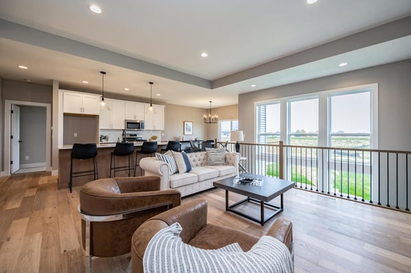 open concept floor plan